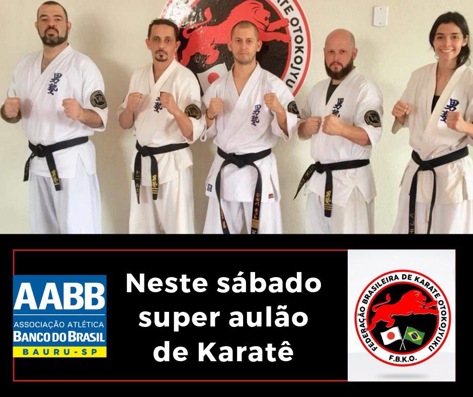 foto de uma equipe de karate
